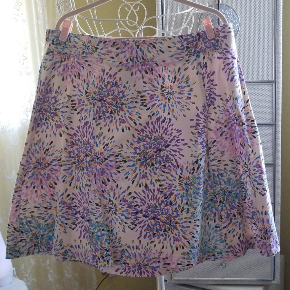 Multicolor Fireworks Skirt